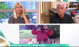 Willowberry eye cream on this morning