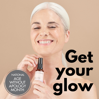 age without apology month 2025 get your glow
