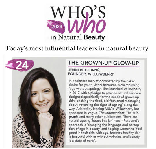 who's who in natural beauty awards giving grown up a glow up willowberry