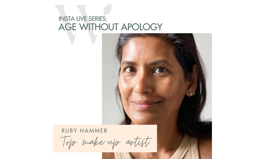 Age Without Apology Expert Chat: top make-up artist Ruby Hammer