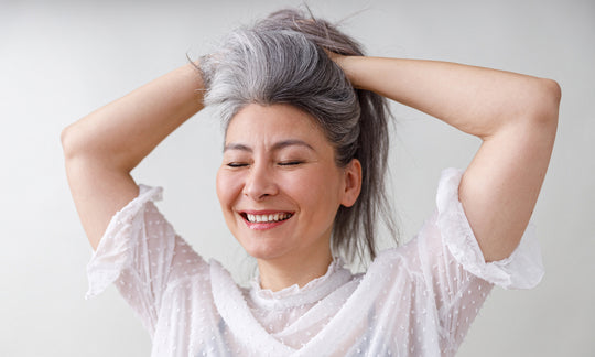 how to grow through grey hair