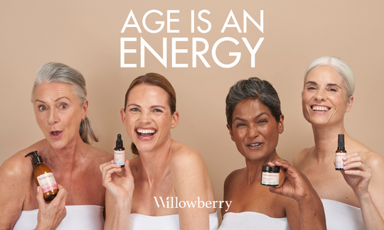 Willowberry brings the energy to age with its new beauty campaign