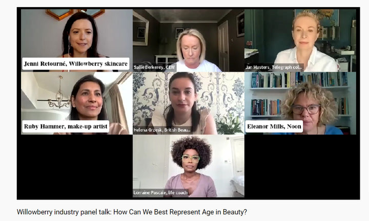 Watch our industry panel discussion on How Can We Best Represent Age in Beauty?