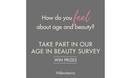 Willowberry skincare age in beauty survey 2021