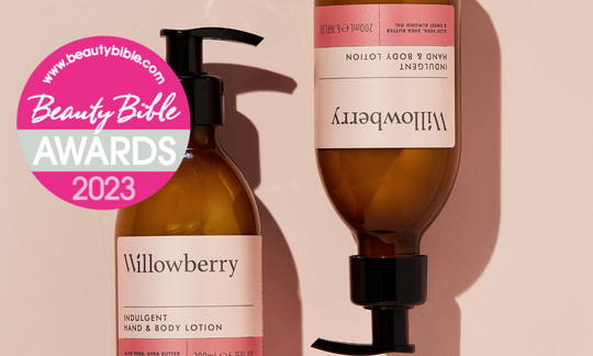 willowberry award winning hand and body lotion