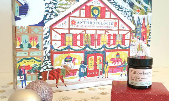 willowberry skincare anthropologie beauty advent calendar 2023